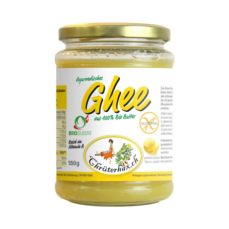 Himmelrieder Chrüterhäx Ghee (beurre clarifié), Bourgeon Bio Suisse