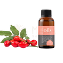Eine 10ml amberglasflasche glamza premium ätherische öle rosenöl mit schwarzem rippverschluss im mana shop