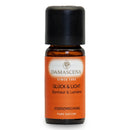 Damascena Glück & Licht BIO Essenzmischung 10 ml. Naturreine ätherische Ölmischung für Lebensfreude, Klarheit, Aromatherapie und Wohlbefinden.
