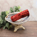 Drachenblut Salbei Räucherbündel von Green Tree, 10 cm, natürliche Räucherware für Ritual und Meditation, sichtbares Räucherbündel