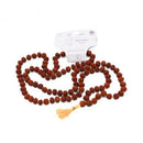 108 Rudraksha Mala Gebetskette von Green Tree, handgefertigter Schmuck für Achtsamkeit und spirituellen Schutz