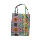 Große Jute-Stofftasche mit buntem Patchwork-Design, vielseitige Tasche für Einkäufe oder Alltag, von Vives de la Cortada S.L