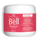 Weißer zylinderförmiger jar mit pinkem label der hairbell sprout activator sprout activator mask intensive haarmaske enthält