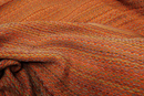 Buntes türkisches Hamamtuch von Stefano Ferrante, orange, 100x180cm, strukturiertes gewebtes Baumwolltuch für Sauna und Strand