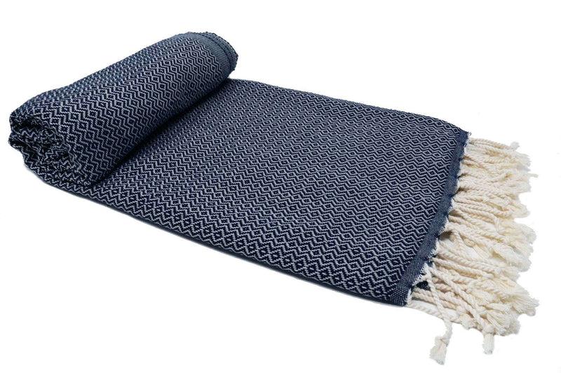Hamamtuch royalblau 100x180cm - Mana Kendra GmbH