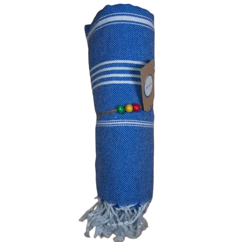 Eco-basiertes Hamamtuch aus Pestemal, Strandtuch und Saunatuch, 100x180cm, aus nachhaltiger Baumwolle, ideal für Bad und Massage.