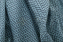 Leichtes hammamtuch bird eye bird eye mint in blaugrün mit feiner herringbone baumwollstruktur von stefano ferrante