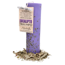 Handgemachte Vives de la Cortada S.L Kerze mit Eukalyptus, violett, elegantes Design, natürliche Duftnote, Triumph-Serie