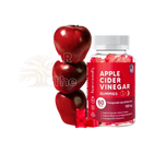 Harmonify Apfelessiggummis mit Granatapfel, Rübensaft und B12, Nahrungsergänzung in Form von Kaugummis, natürliche Inhaltsstoffe
