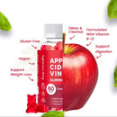 HARMONIFY Apfelessiggummis mit Granatapfel- und Rübensaft, B12 1000 mg, Nahrungsergänzung in Gummiform.