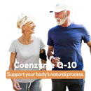 Harmonify coq10 coenzyme q10 supplement label with white text on dark background promoting natural body support from mana shop