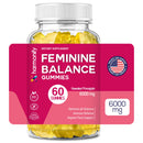 Ananas Feminine Gummies von HARMONIFY, probiotische Nahrungsergänzung für Frauen, fördert pH-Balance und Darmgesundheit.