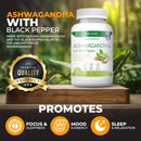 HARMONIFY Ashwagandha-Kapseln mit KSM-66, vegetarisch, glutenfrei, Kräuterergänzung, Wurzel, 655 mg, für mehr Balance.