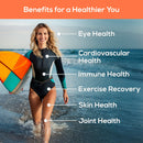 Astaxanthin 12mg Nahrungsergänzung von HARMONIFY in Weichkapseln, mit Olivenöl und Vitamin E, antioxidative Unterstützung für Haut, Augen, Gelenke