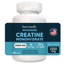 HARMONIFY Creatin Monohydrat Kapseln und Aminosäure-Pulver, 2000mg, Nahrungsergänzungsmittel in Dose