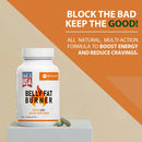 HARMONIFY Fatburner Nahrungsergänzung mit Guarana, Ingwer, Phaseolamin und Enzymen in 775 mg, natürliche Abnehm-Formel