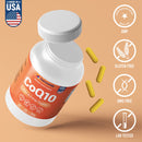 HARMONIFY CoQ10 Nahrungsergänzung, 120 Kapseln mit 120 mg Coenzym Q10, antioxidative Unterstützung