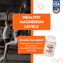 HARMONIFY Magnesium 5 in 1 Komplex Nahrungsergänzung, 1000 mg, Glycinat, in Tablettenform