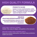 Harmonify vaginale probiotische kapseln mit probiotic blend und braunem pulver für tägliches weibliches gleichgewicht