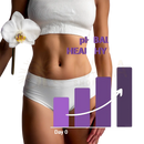 Weißer gerippter crop top aus baumwolle neben harmoniFy vaginale probiotische kapseln für tägliches weibliches gleichgewicht