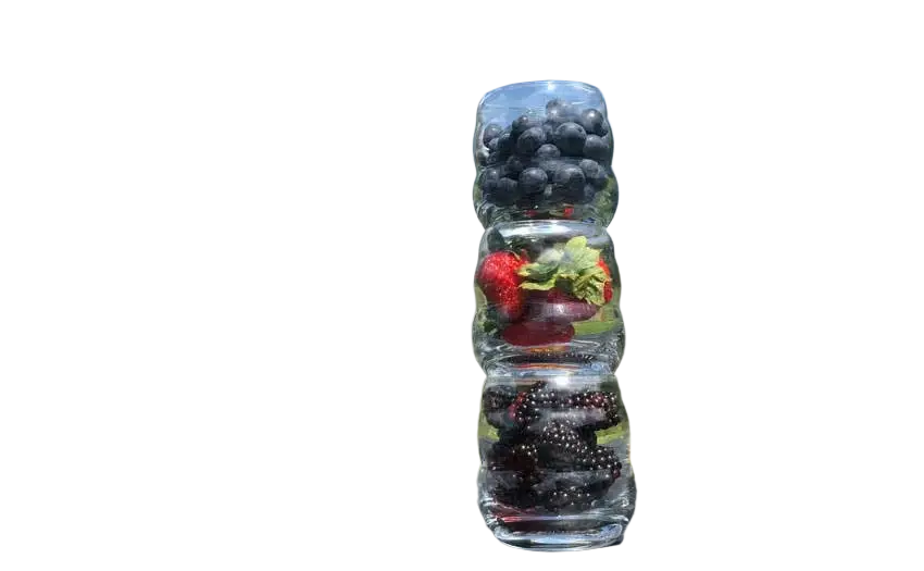 Heilige Geometrie Glas 250ml von Ancient Purity mit 24 Karat Gold und Blume des Lebens, elegant gestaltet, transparentes Glas.