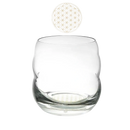 Heilige Geometrie Glas mit 250ml Fassungsvermögen, 24 Karat Gold Blume des Lebens, Ancient Purity, elegante Becher mit Golddekoration