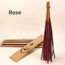HerZEN Räucherstäbchen Rose, 10 Stück, aromatische Räucherwaren mit duftendem Rosenaroma, perfekt für Entspannung und Meditation
