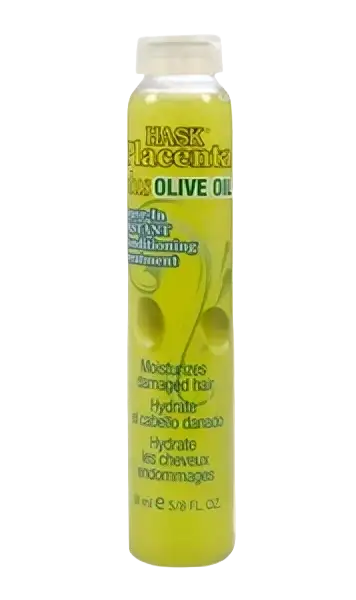 HnP Placenta Plus Olive Oil Leave-In Conditioner von Mana Shop, intensiv pflegender Conditioner für trockenes, strapaziertes Haar