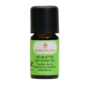 Damascena ho-scho-Öl 5ml in braunglasflasche mit schwarzem verschluss und grünem etikett hoher linalool-gehalt mana shop