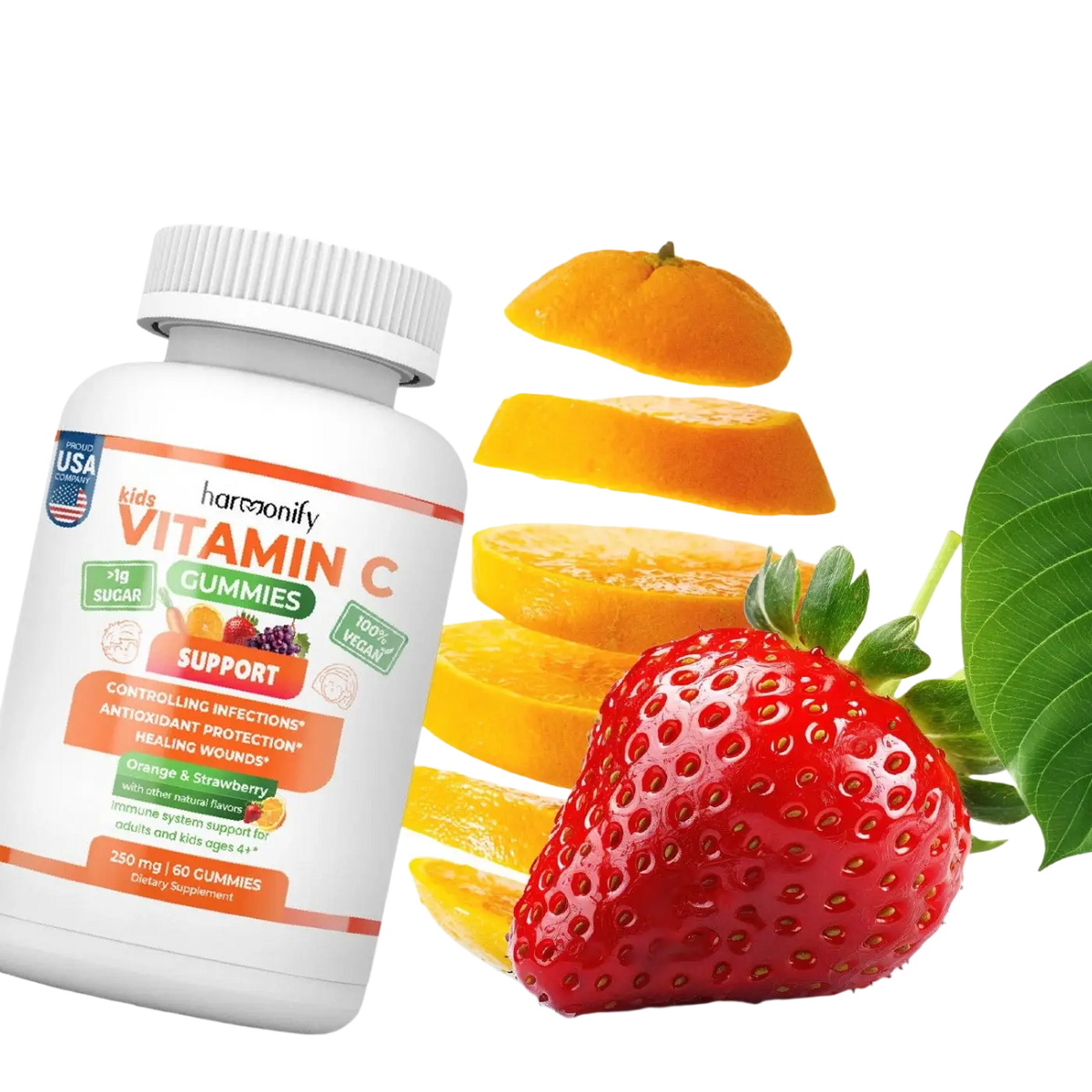 Vitamin C Daily Gummy, Produktfoto