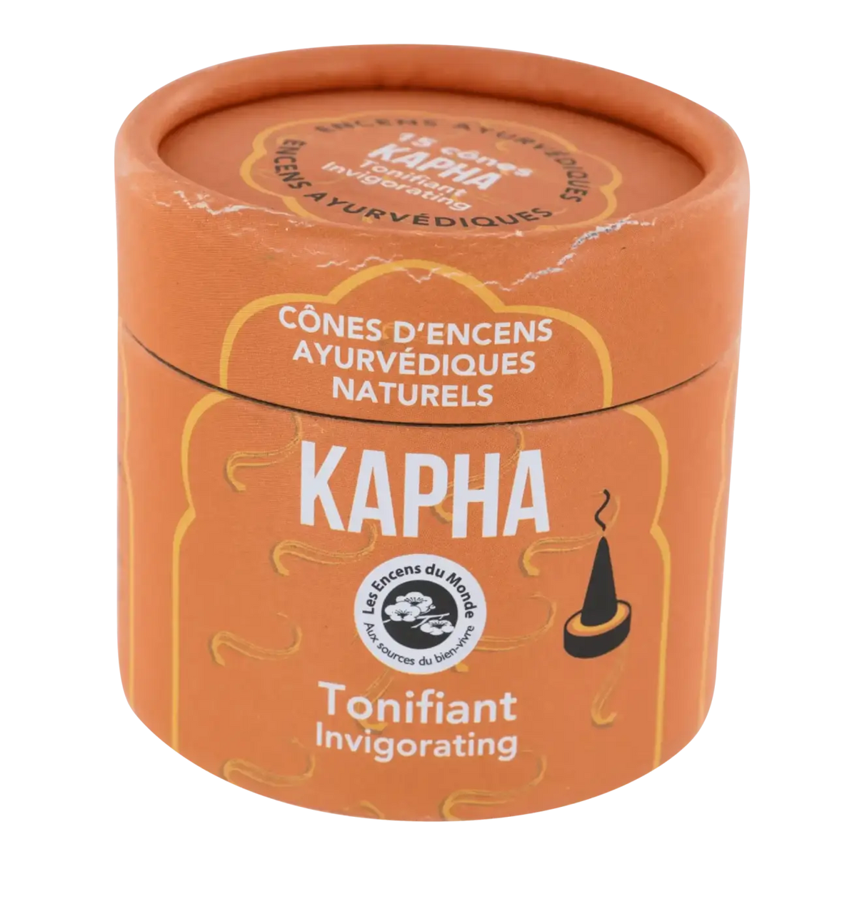 Indischer Weihrauch aus Ayurveda-Zapfen, Räucherwaren von Faire Aromandise, für Vatta, Kapha und Pitta Doshas, natürliche Räuchermischung