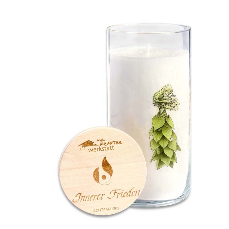 Achtsamkeitskerzen im Glas – Geschenkidee für Frieden, Liebe & Dankbarkeit