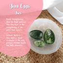 Jade Yoni Eier Pack aus grünem Jade, als Nahrungsergänzung für Wellness und Wohlbefinden, von Vives de la Cortada S.L.