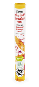 Japanische Herbosense Räucherstäbchen mit Sternanis und Rosen, hochwertige Räucherwaren von Faire Aromandise