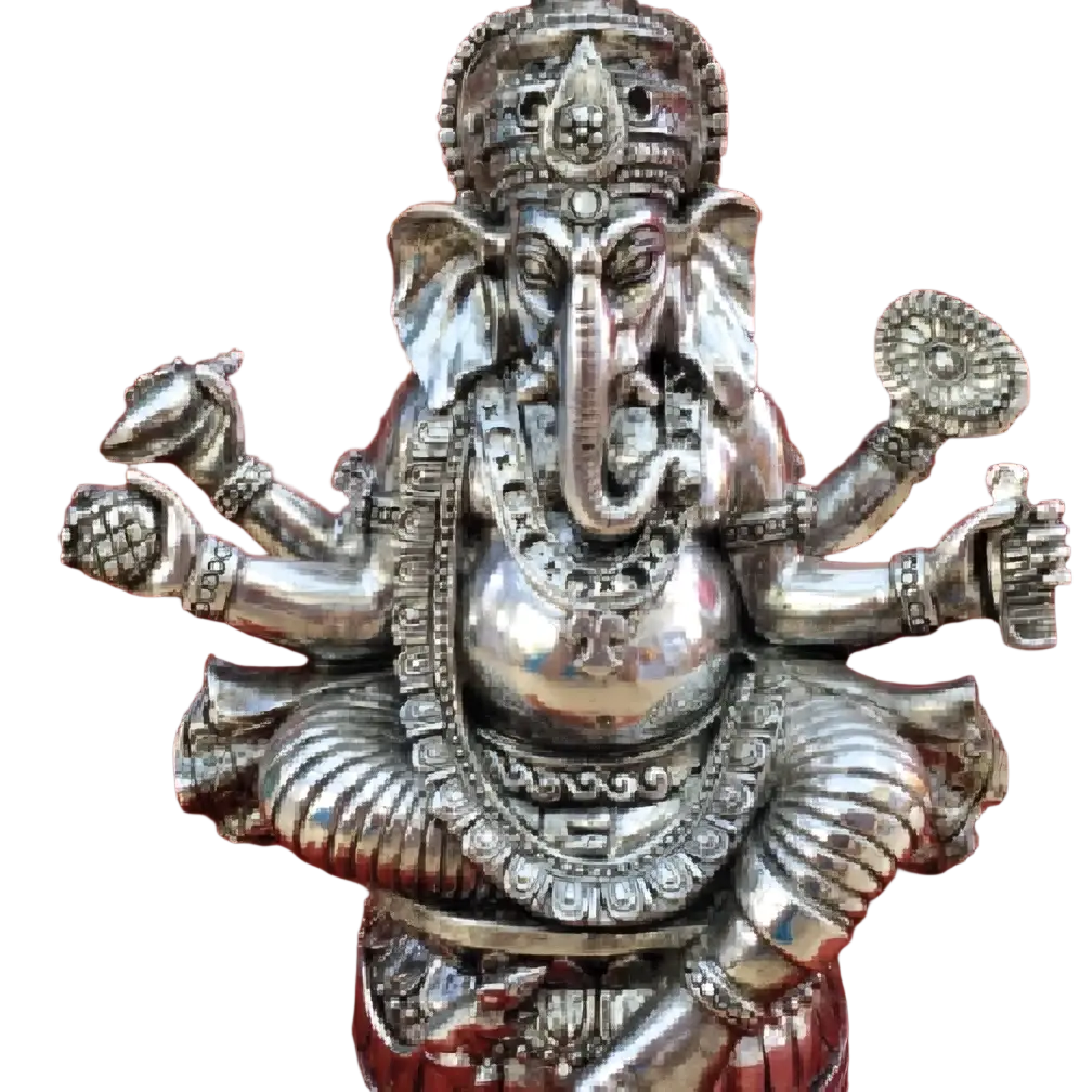 Karpuradi Indya Ama Kapha Thaila von Rhyner, ayurvedisches Kräuteröl mit Kampfer für die Körperpflege, in Glasflasche.