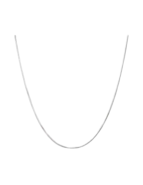Sterlingsilberkette aus 925er Silber, 50 cm lang, elegantes Schmuckhalsband von Vives de la Cortada S.L