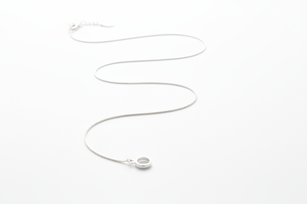 Kette aus 925er Sterlingsilber – 50 cm schlicht & elegant