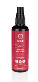 Khadi Wonder Hair Tonic Flasche, Haarpflegeprodukt in 100ml, mit natürlichen Inhaltsstoffen für gesundes Haar.