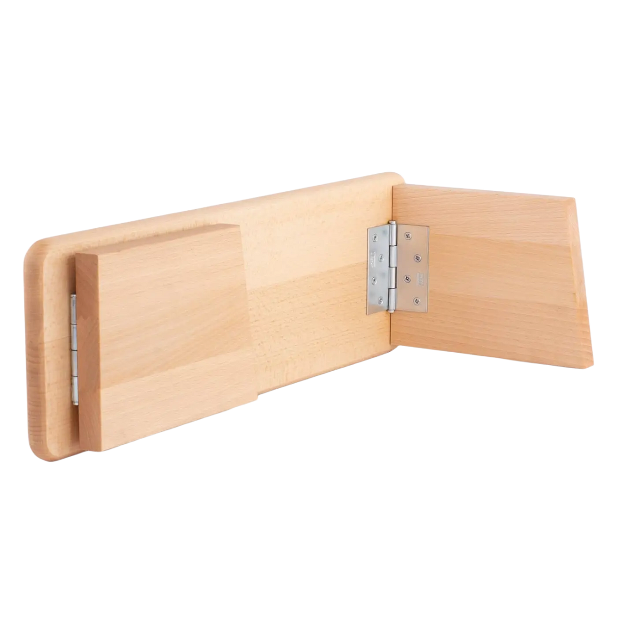 Klappbare Tibet-Meditationsbank aus geöltem Buchenholz, ergonomisches Meditationskissen von Bodynova, für bequemes Sitzen.
