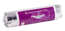 Eine rolle silberfolien-verpackter kohletabletten holy smokes 33 mm 10 stück ideal für resins und herbs kaufen im mana shop