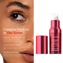 Koji White Augenserum mit 3 % Koffein und 0,2 % Retinol, Gesichtspflege gegen Augenringe und Schwellungen, elegante Verpackung
