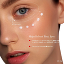 Koji White Augenserum mit 3 % Koffein und 0,2 % Retinol für das Gesicht, in einer weißen Flasche, sichtbar im Bild