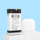 Koji White Hautaufhellungsseife mit Kojic-Säure und Glutathion für das Gesicht, weiße Seife zur Hautaufhellung und Pflege