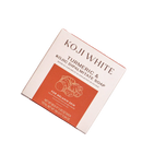 Weiße Koji White Kurkuma und Kojic Dipalmitate Seife, handgefertigt mit natürlichen Inhaltsstoffen, für reine und strahlende Haut