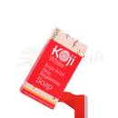 Koji white reine hautaufhellende seife mit kojisäure mit roter und beiger verpackung und floralem design bei mana shop image to zoom