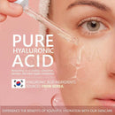 Koji white serum mit klarem glasdropper und weißem verschluss serum für aufhellung von dunklen flecken