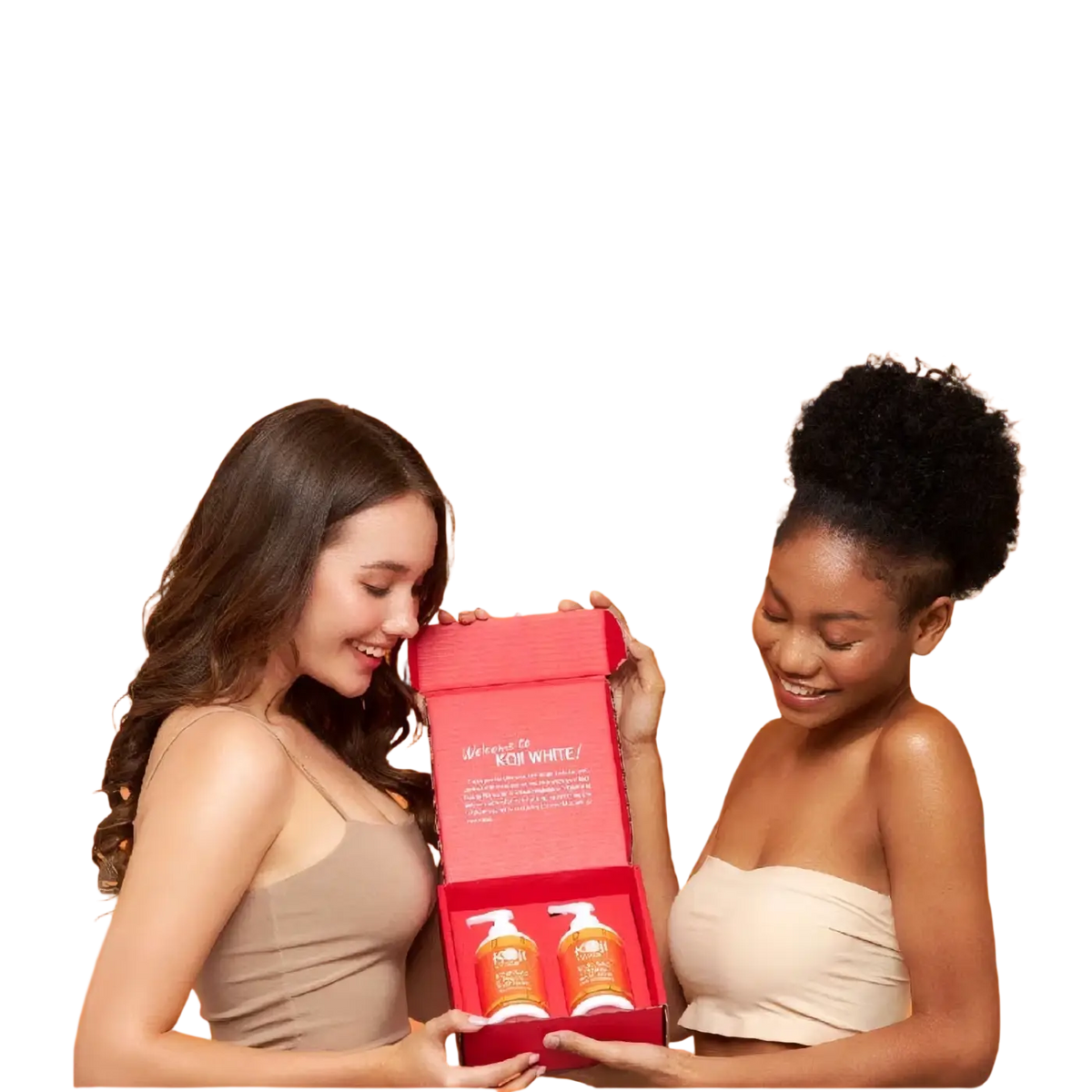 Doppelpack Koji White Papaya Körperlotion mit Kojic Acid, 2 x 250 ml, für gepflegte, gleichmäßige Haut, Körperpflege.