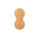 Natürliche braune korkmassage erdnuss multifunktionale faszienkugeln aus kork 14 cm hoch 6 cm breit