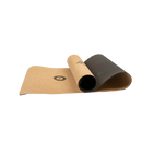 Myga Eco Kork-Yogamatte XL, 205 cm lang und 70 cm breit, rutschfeste und umweltfreundliche Yogamatte aus Kork.