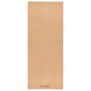 Beige Kork-Yogamatte von Myga Eco, strukturierte XL Yogamatte aus Kork für Yogaübungen und nachhaltiges Training.
